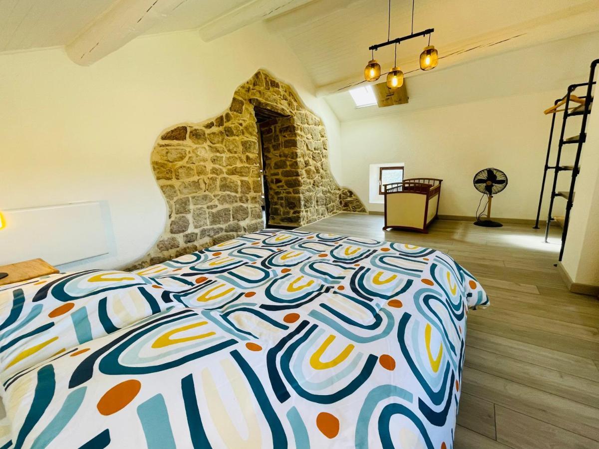 Villa Le Planzollais Planzolles Esterno foto