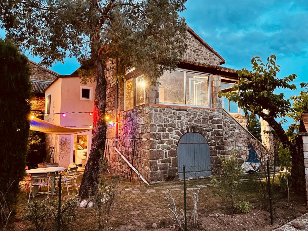 Villa Le Planzollais Planzolles Esterno foto